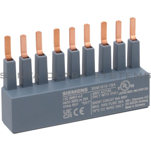 Siemens 3RM1910-1BA Connector Product Image