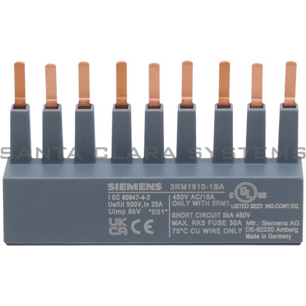 Siemens 3RM1910-1BA Connector Product Image