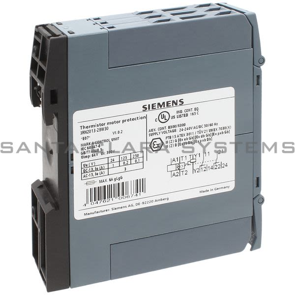 Siemens 3RN2 013-2BW30  Motor Protector | 3RN2013-2BW30 Product Image