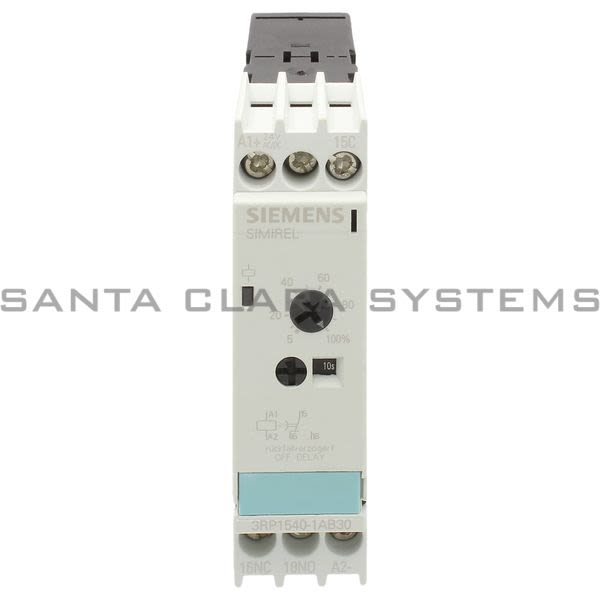 Siemens 3RP1540-1AB30 Time Relay Product Image
