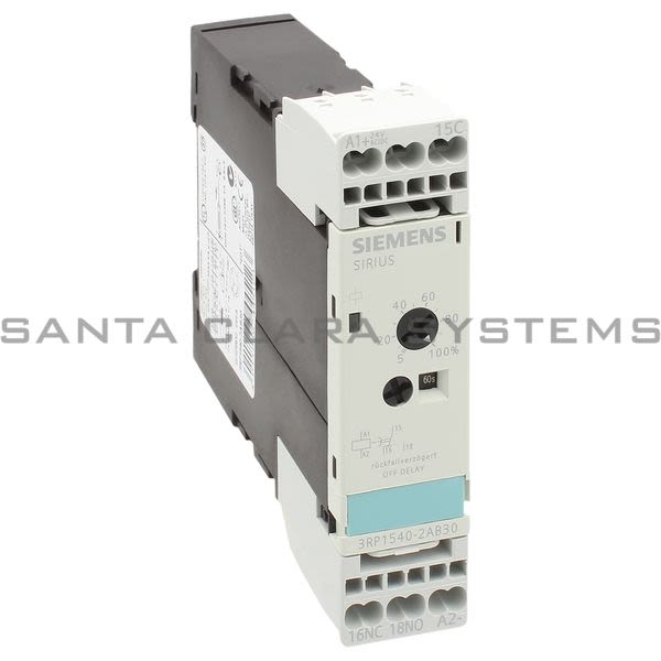 Siemens 3RP1540-2AB30 Time Relay Product Image
