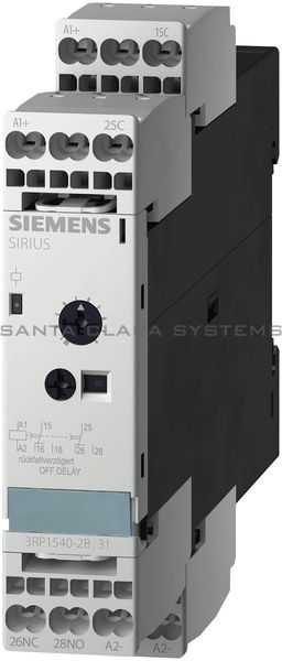 Siemens 3RP1540-2BW31 Timing Relay | 3RP1540-2BW31 Product Image