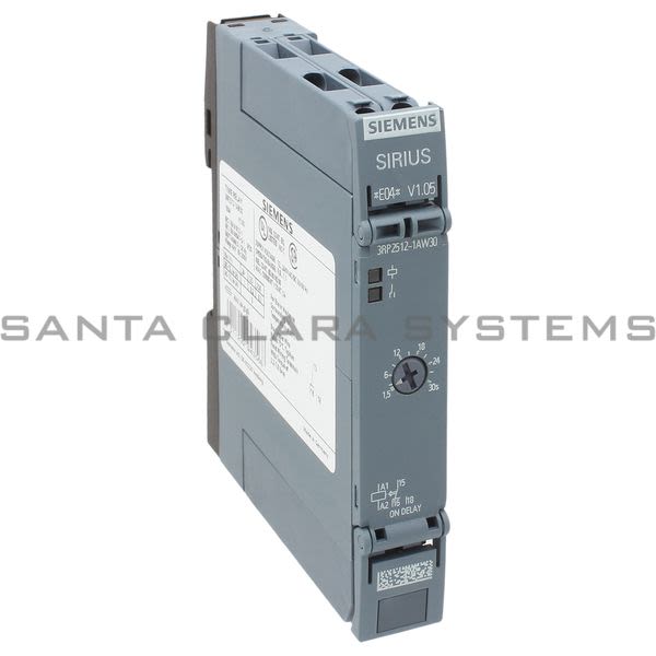 Siemens 3RP2 512-1AW30  Timing Relay | 3RP2512-1AW30 Product Image