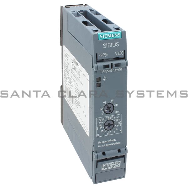 Siemens 3RP2540-1AW30 Timing Relay | 3RP2540-1AW30 Product Image