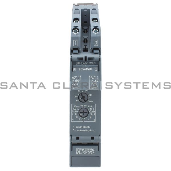 Siemens 3RP2540-1BW30 Timing Relay | 3RP2540-1BW30 Product Image