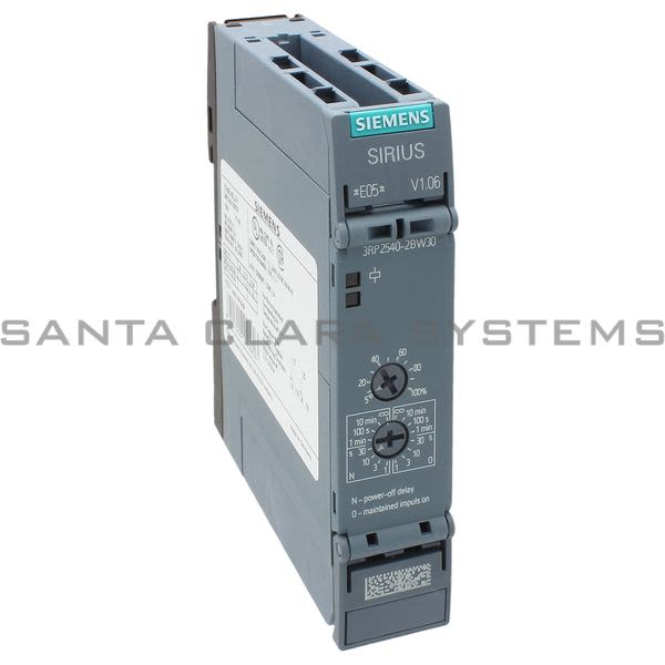 Siemens 3RP2 540-2BW30  Timing Relay | 3RP2540-2BW30 Product Image