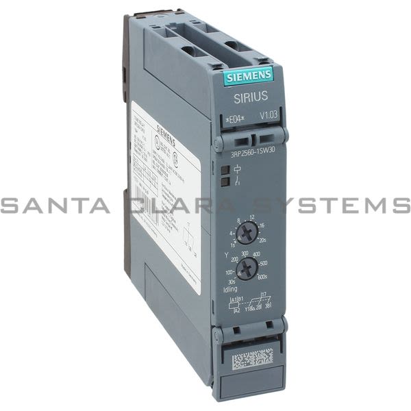 Siemens 3RP2560-1SW30 Timing Relay | 3RP2560-1SW30 Product Image