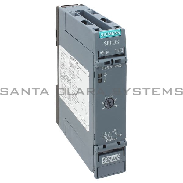Siemens 3RP2574-1NW30 Timing Relay | 3RP2574-1NW30 Product Image