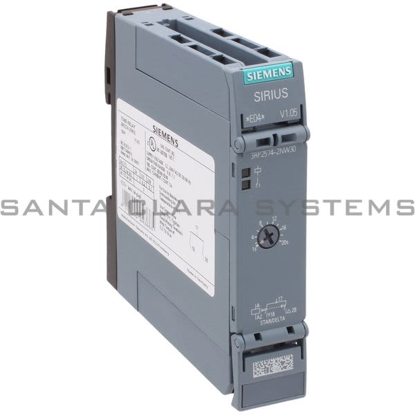 Siemens 3RP2574-2NW30 Timing Relay | 3RP2574-2NW30 Product Image