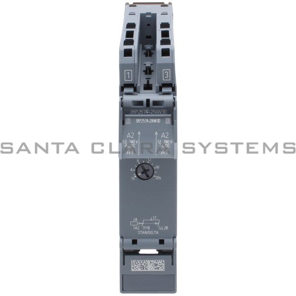 Siemens 3RP2574-2NW30 Timing Relay | 3RP2574-2NW30 Product Image