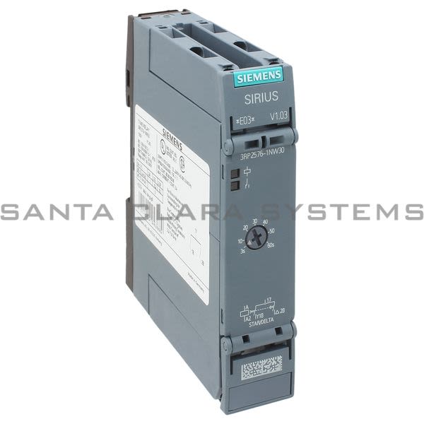 Siemens 3RP2576-1NW30 Timing Relay | Sirius | 3RP2576-1NW30 Product Image