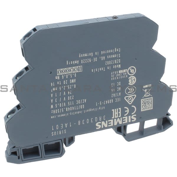 Siemens 3RQ3038-1AE01 Coupling Relay | 3RQ3038-1AE01 Product Image