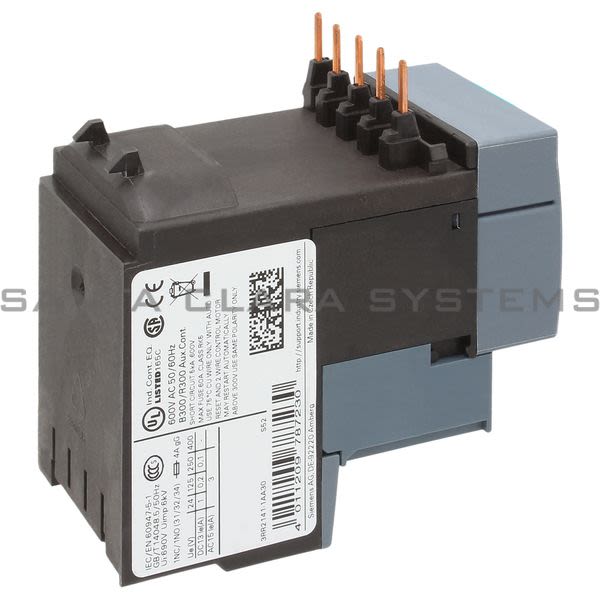 Siemens 3RR2141-1AA30 Monitoring Relay | 3RR2141-1AA30 Product Image