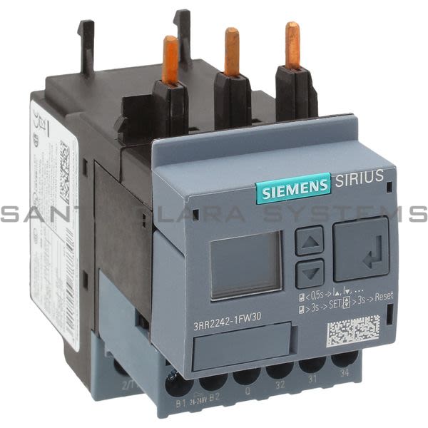 Siemens 3RR2242-1FW30 Monitoring Relay | 3RR2242-1FW30 Product Image