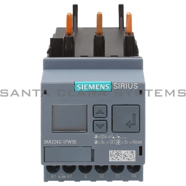 Siemens 3RR2242-1FW30 Monitoring Relay | 3RR2242-1FW30 Product Image