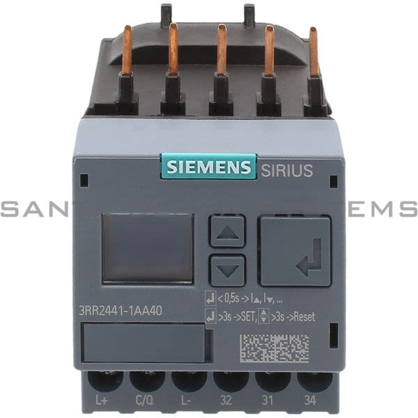 Siemens 3RR2441-1AA40 Monitoring Relay | 3RR2441-1AA40 Product Image