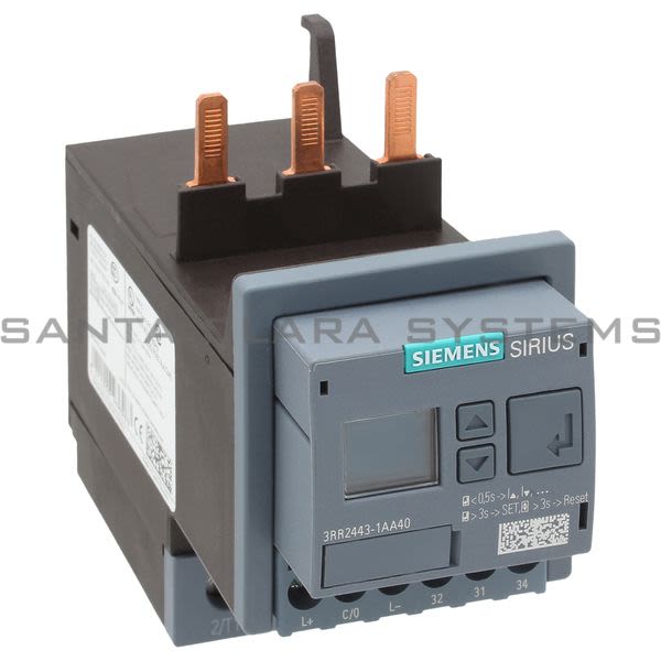 Siemens 3RR2443-1AA40 Monitoring Relay | 3RR2443-1AA40 Product Image