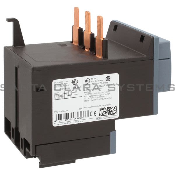 Siemens 3RR2443-1AA40 Monitoring Relay | 3RR2443-1AA40 Product Image