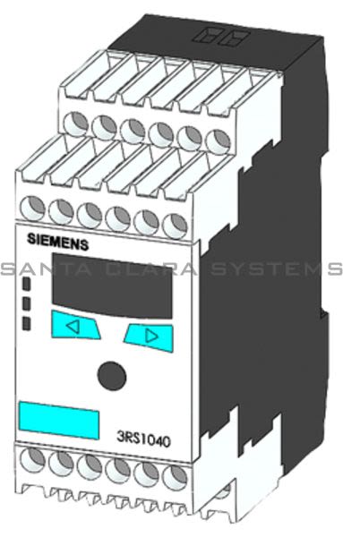 3RS10401GD50 Siemens Temperature Monitoring Relay Santa Clara Systems