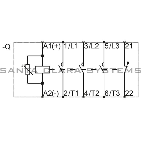 Siemens 3RT1015-1KB42 Contactor Product Image