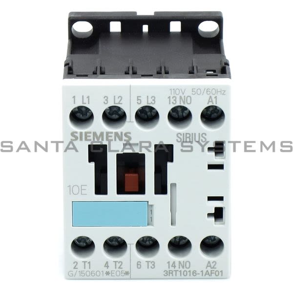 Siemens 3RT1016-1AF01 Contactor | Sirius | 3RT1016-1AF01 Product Image