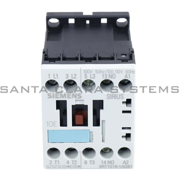 Siemens 3RT1016-1AG61 Contactor Product Image
