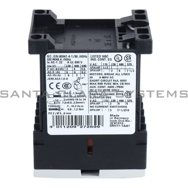 Siemens 3RT1016-1AP02 Contactor Product Image