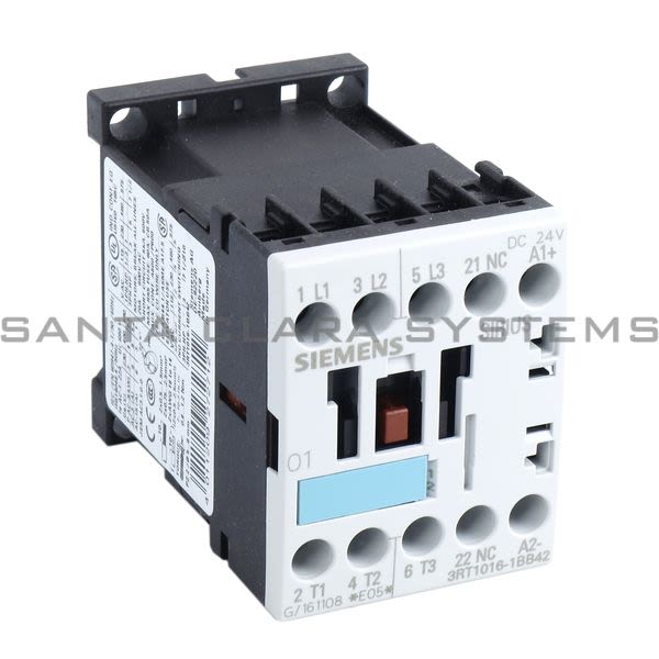 Siemens 3RT1016-1BB42 Contactor Product Image