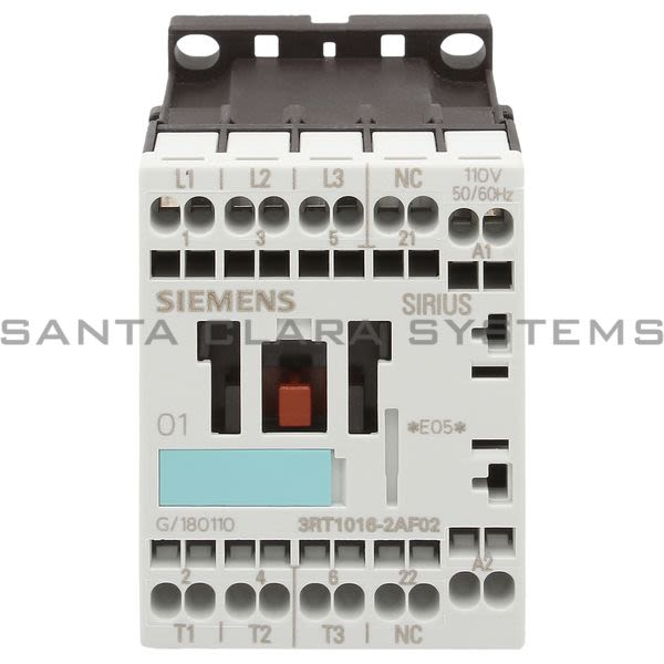 Siemens 3RT1016-2AF02 Contactor | Sirius | 3RT1016-2AF02 Product Image