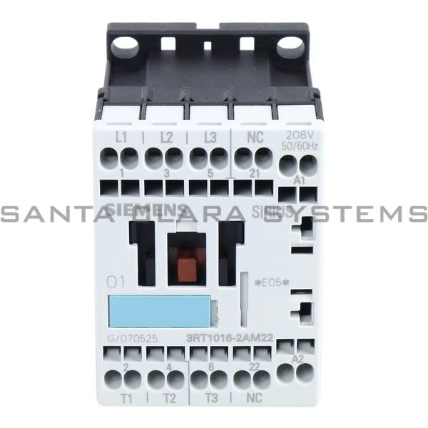 Siemens 3RT1016-2AM22 Contactor Product Image
