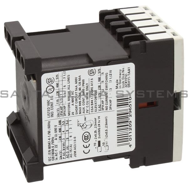 Siemens 3RT1016-2BB42 Contactor Product Image