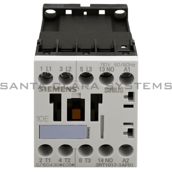 Siemens 3RT1017-1AF01 Contactor Product Image