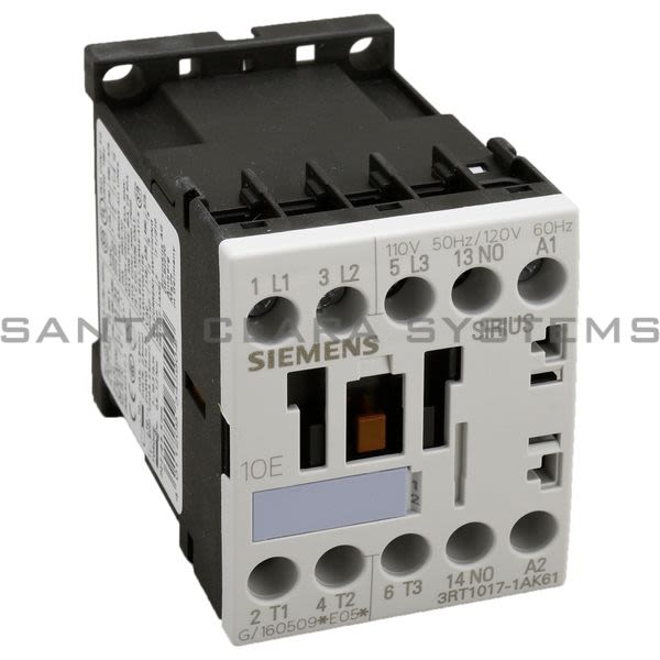 Siemens 3RT1017-1AK61 Contactor Product Image