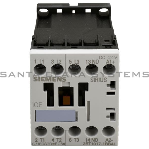 Siemens 3RT1017-1BB41 Contactor Product Image