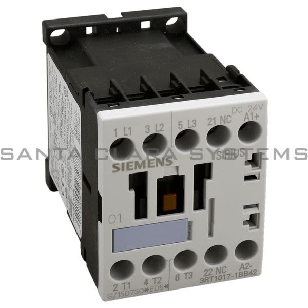 Siemens 3RT1017-1BB42 Contactor | Sirius | 3RT1017-1BB42 Product Image