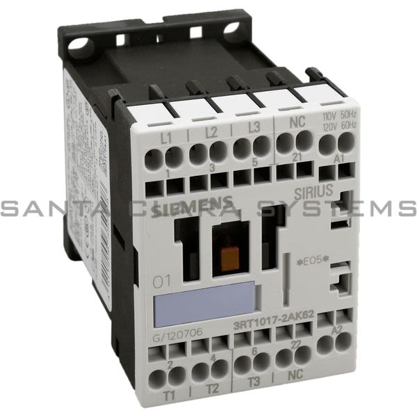 Siemens 3RT1017-2AK62 Contactor Product Image
