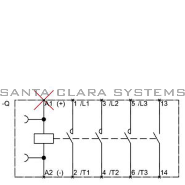 Siemens 3RT1017-2BB41 Contactor Product Image