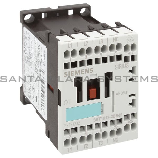 Siemens 3RT1017-2BB42 Contactor | Sirius | 3RT1017-2BB42 Product Image