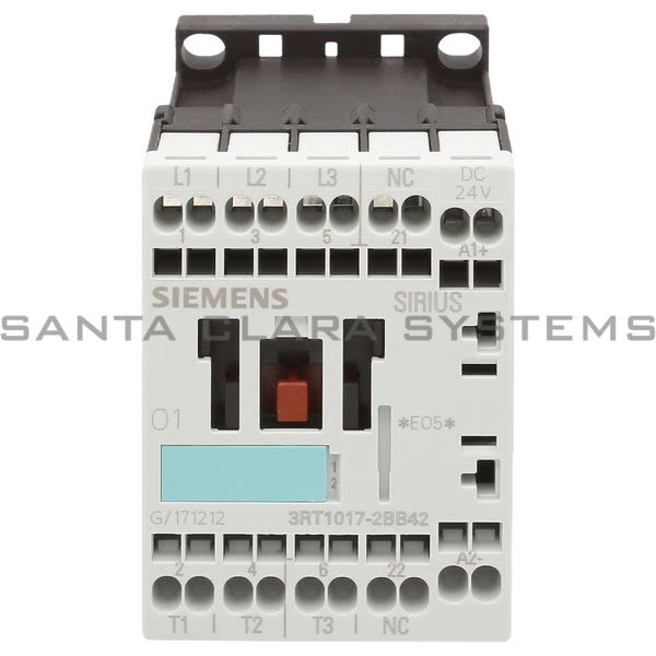 Siemens 3RT1017-2BB42 Contactor | Sirius | 3RT1017-2BB42 Product Image