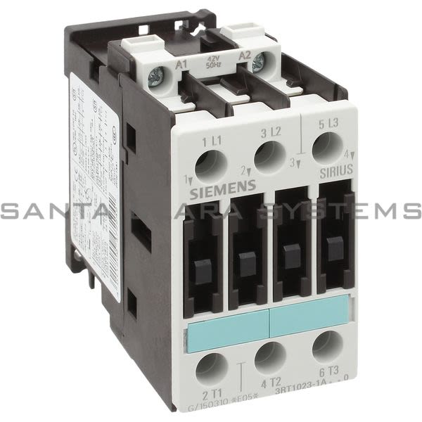 Siemens 3RT1023-1AD00 Contactor | SIRIUS | 3RT1023-1AD00 Product Image