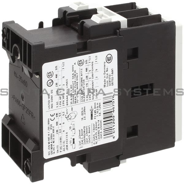 Siemens 3RT1023-1AG20 Contactor | Sirius | 3RT1023-1AG20 Product Image