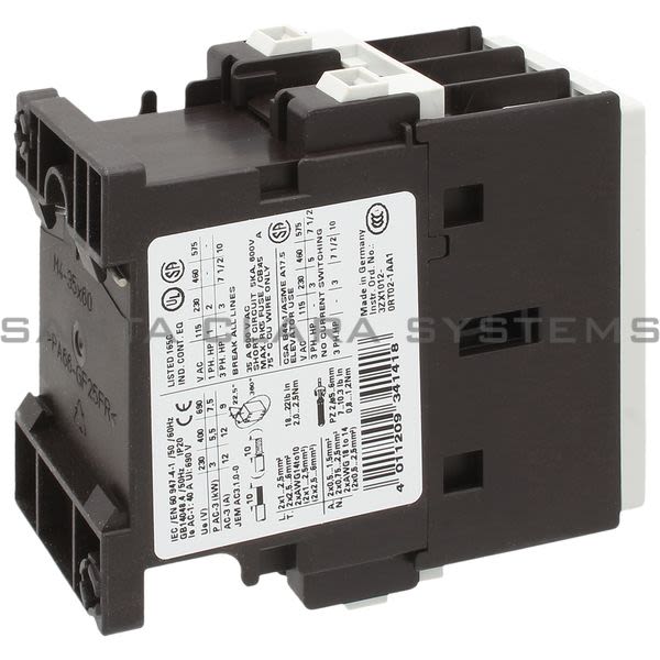 Siemens 3RT1024-1AD00 Contactor | SIRIUS | 3RT1024-1AD00 Product Image