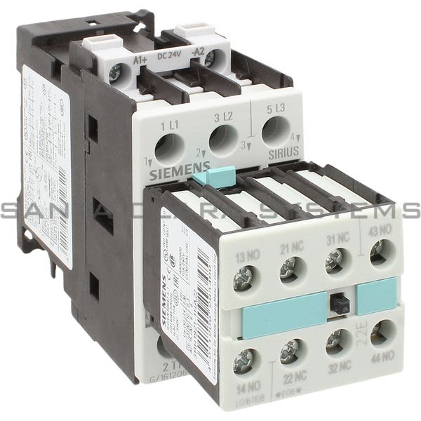 Siemens 3RT1024-1BB44 Contactor Product Image