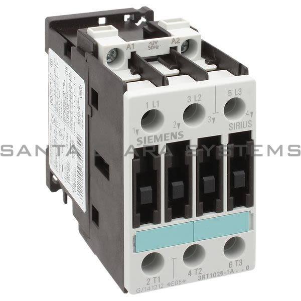 Siemens 3RT1025-1AD00 Contactor | SIRIUS | 3RT1025-1AD00 Product Image