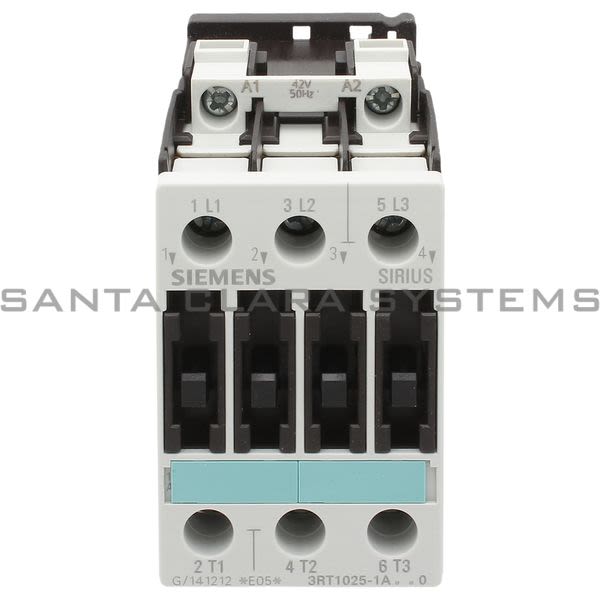 Siemens 3RT1025-1AD00 Contactor | SIRIUS | 3RT1025-1AD00 Product Image
