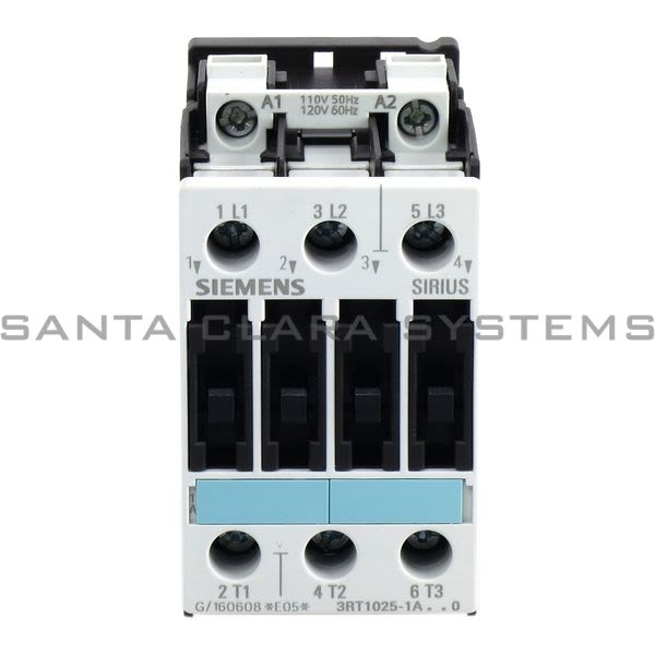 Siemens 3RT1025-1AK60 Contactor | Sirius | 3RT1025-1AK60 Product Image