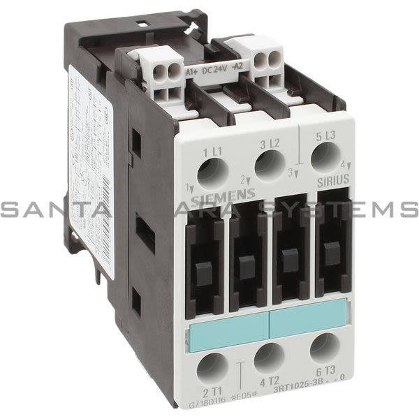 Siemens 3RT1025-3BB40 Contactor Product Image