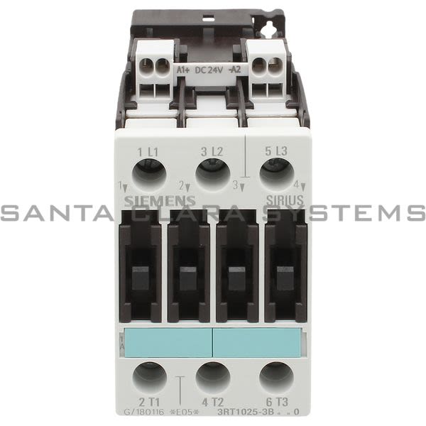 Siemens 3RT1025-3BB40 Contactor Product Image