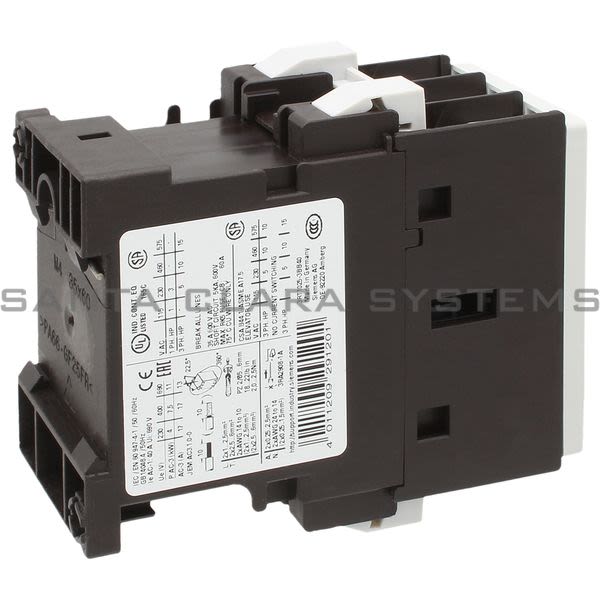 Siemens 3RT1025-3BB40 Contactor Product Image