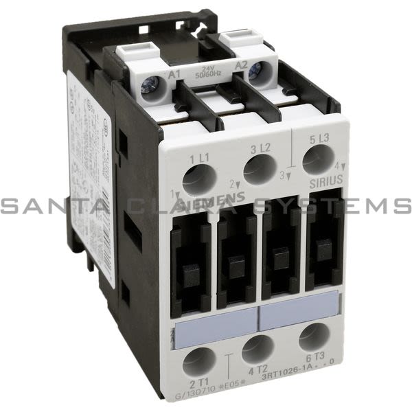 Siemens 3RT1026-1AC20 Contactor | Sirius | 3RT1026-1AC20 Product Image